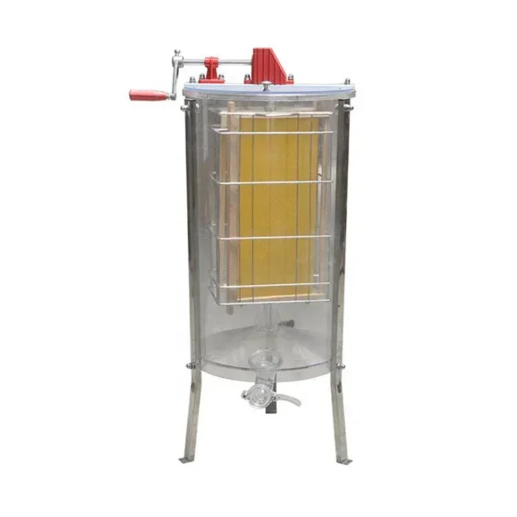 

Beekeeping Wholesale Popular In Europe Organic glass Honey Extractor 2 Frames Honey Bee Extractor