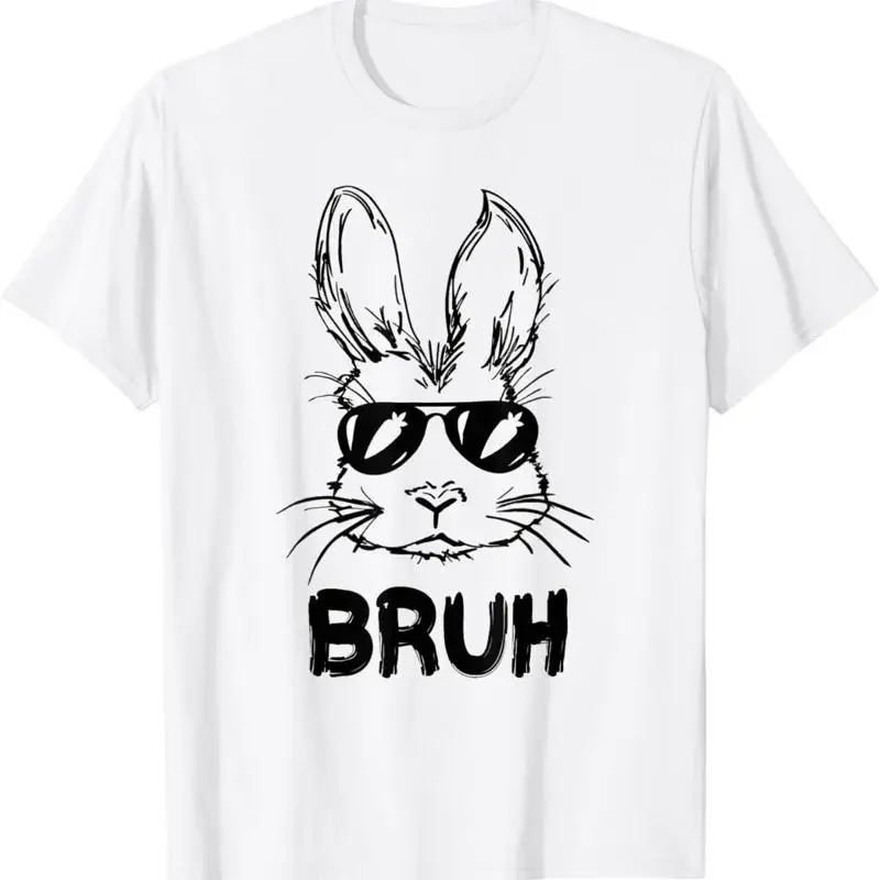 With Sunglasses Men Boys Easter T Shirt