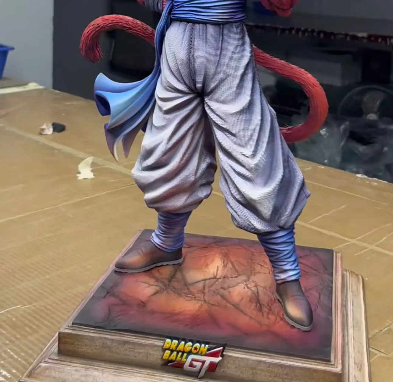 New 1/6 Dragon Ball Anime Figure Gogeta Perimeter Resin Model Cool Statue Desktop Decoration Ornaments Kids Christmas Gifts Toys
