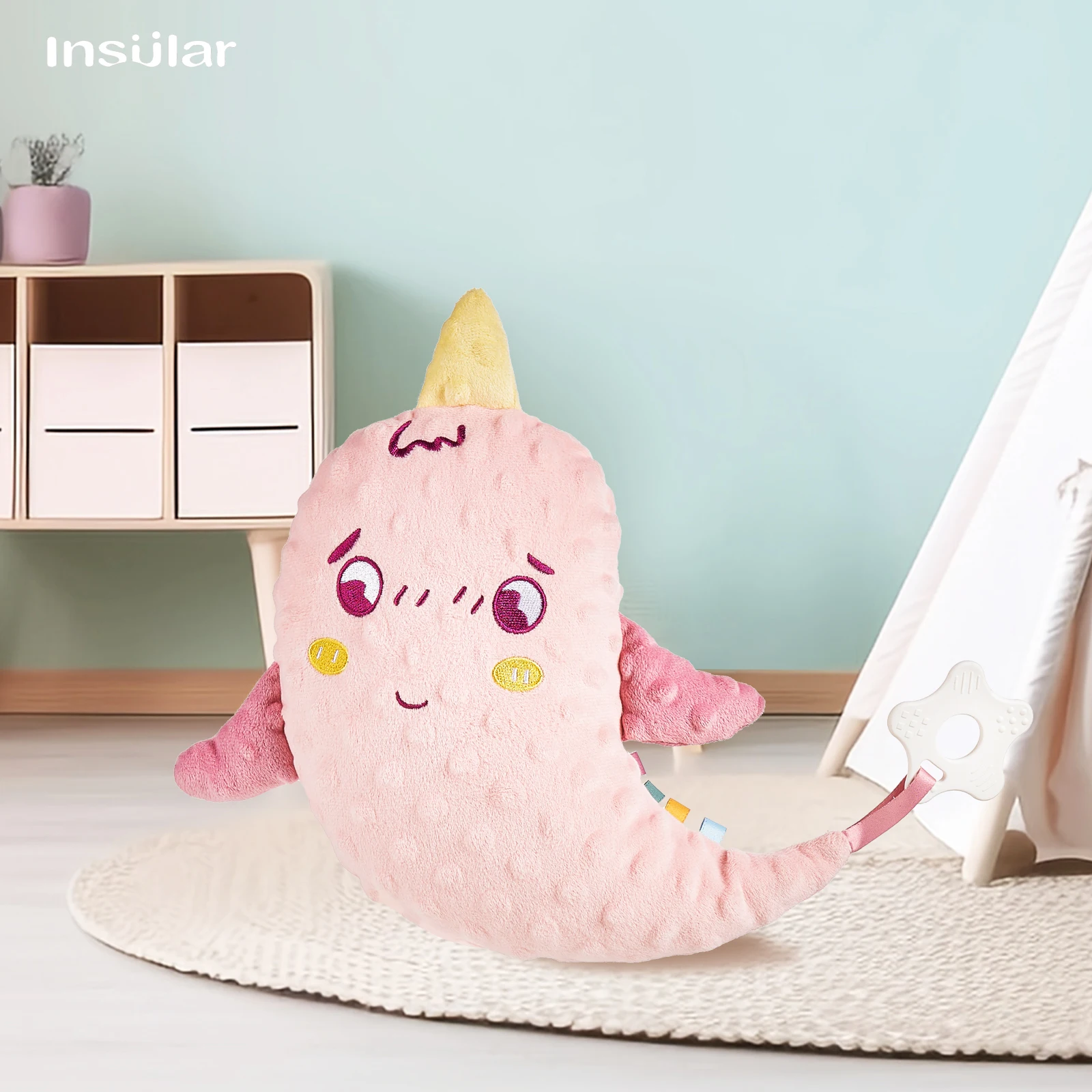 Bebê consolador cobertor macio de pelúcia recém-nascido dormir bonecas crianças brinquedo sono chupeta apaziguar toalha babadores animais de pelúcia toalha boneca