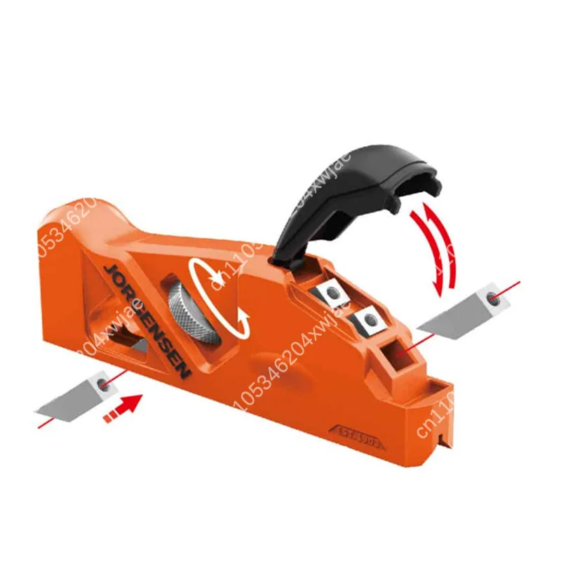 Woodworking Chamfer Plane Router 45 Degree Edge Trimming Tool for DIY Wood Corner Rounding