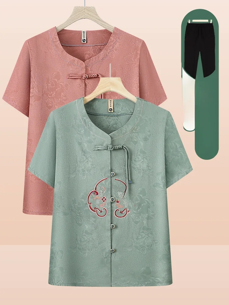 

Летняя модная женская рубашка с вышивкой, свободного кроя, на пуговицах, с винтажным узором