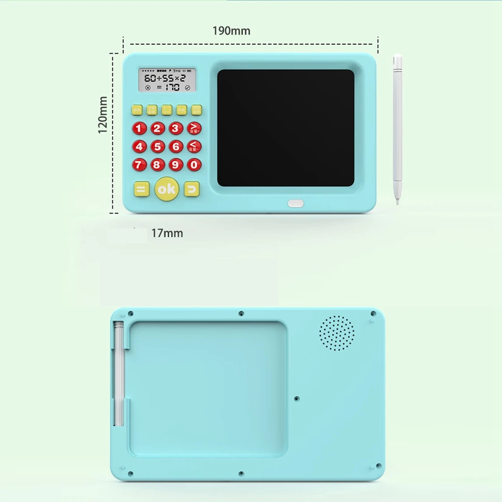 Bantalan Tulis Latihan Berpikir Kalkulator Pendidikan Dini Pencerahan Perhitungan Mulut Matematika Anak 2 In 1