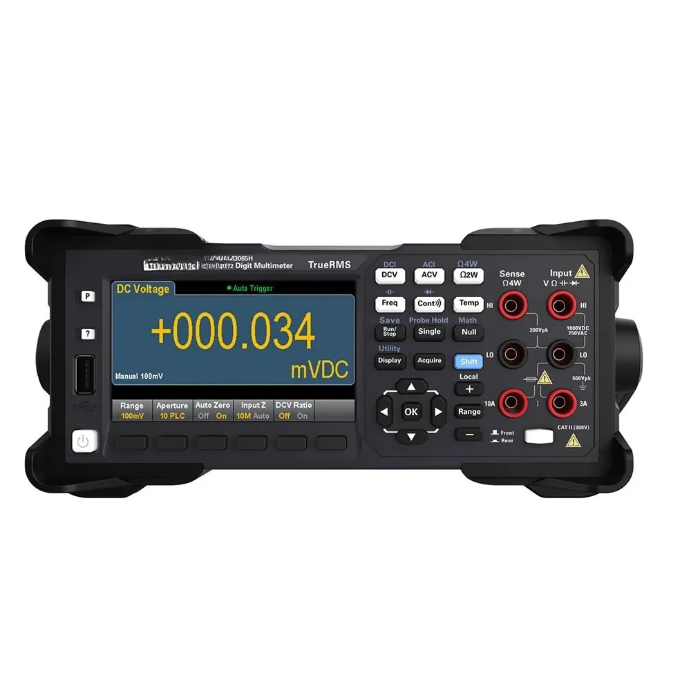 

HDM3055S Digital Multimeter 5 1/2 Digital Multimeter Tester with High Acquisition Speed for Capturing Transient Signals