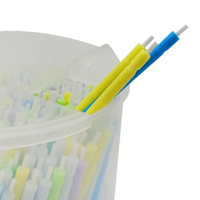 

250 Pcs Dental Disposable Bottled Air Water Spray Nozzles Tips Tubes for 3-Way Triple Syringe