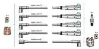 Store code: 7801 for spark plug cable set VW POLO 94 SKODA FELICIA OCTAVIA