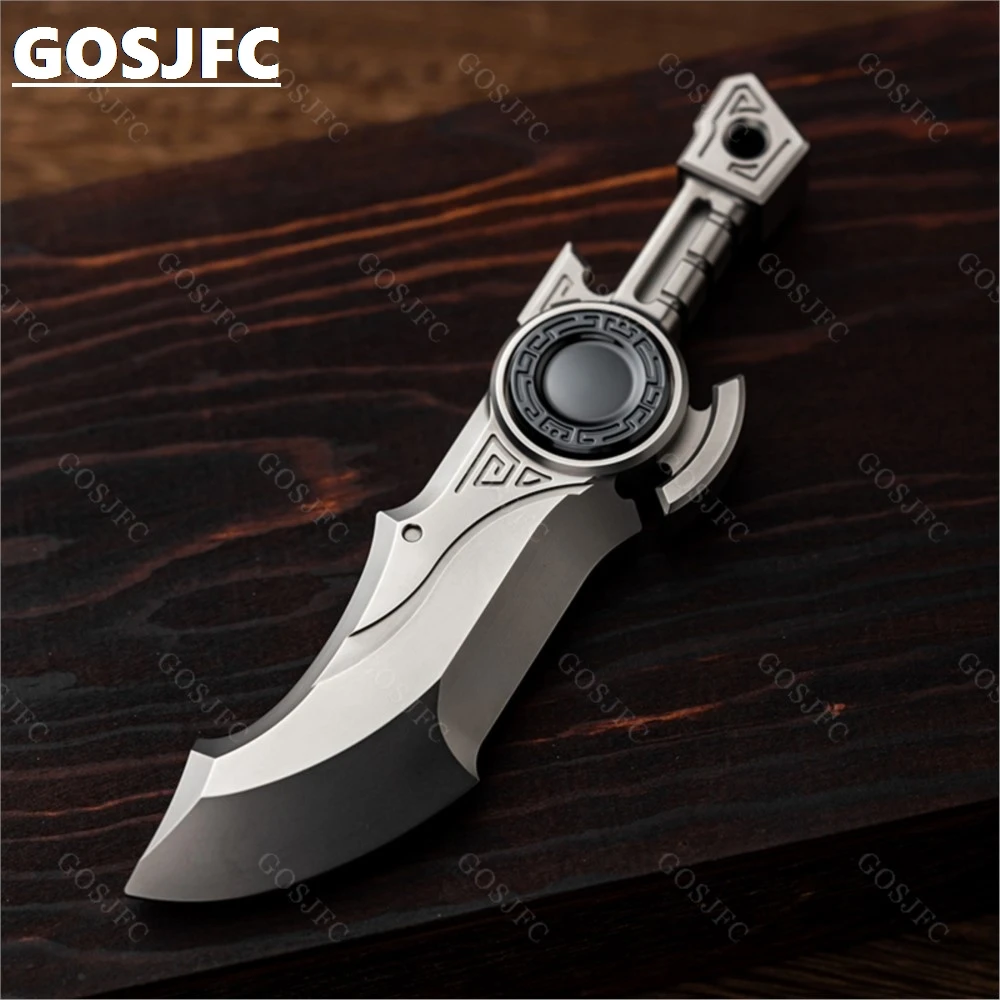 WANWU EDC Hongming Desktop EDC Metal Craft Handle Fidget Spinnner