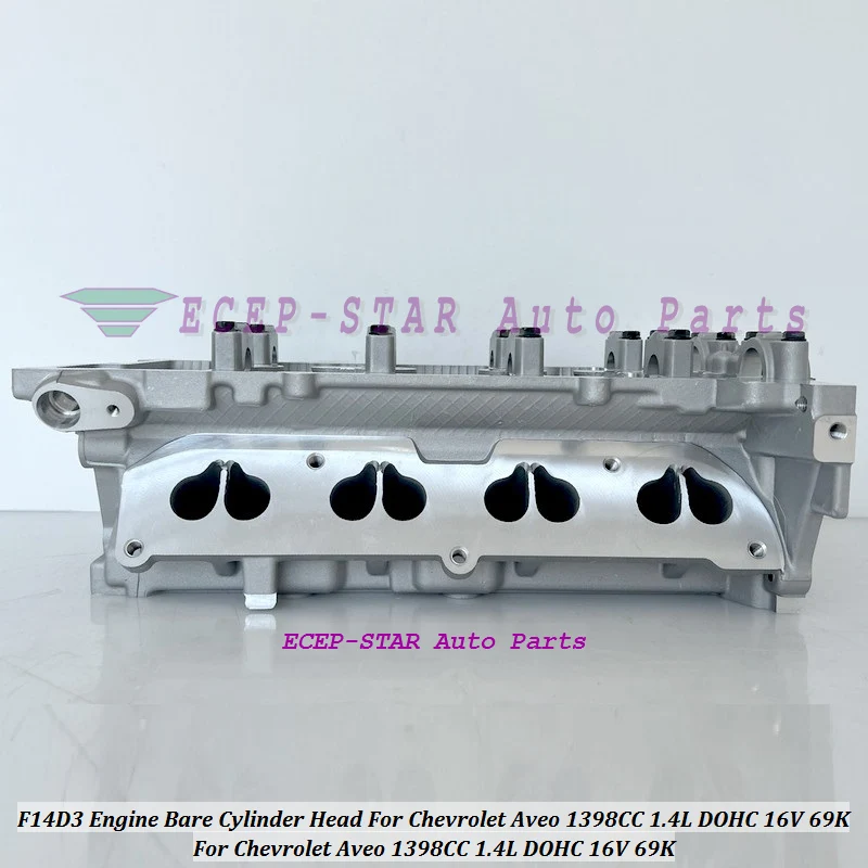 F14D3 Engine Bare Cylinder Head For Chevrolet Aveo 69kw 1398ccm 1.4L DOHC 16V F14D3 Engine