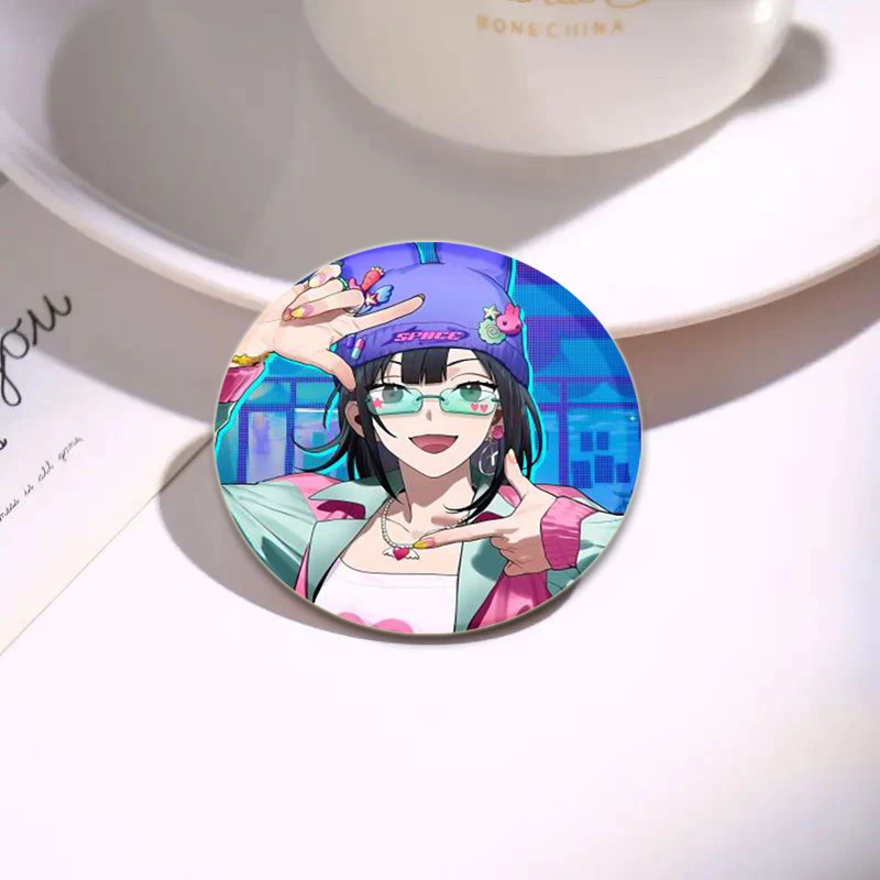 Anime Link Click Brooches Cheng Xiaoshi/ Lu Guang/Qiao Ling Pins Fashion Accessories Cartoon Cosplay Badge for Decoration Gifts