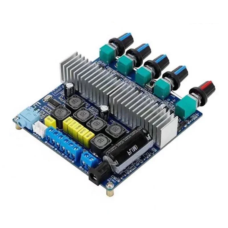 TPA3116 Subwoofer Amplifier Board 2.1 Channel High Power Bluetooth 5.0 Audio Amplifiers DC12V-24V 2*50W+100W Amplificador