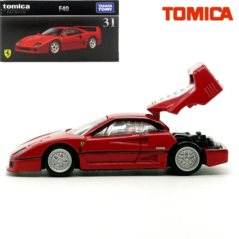 

Горячая новинка: Официальная коллекционная модель автомобиля Tomica Premium Black Box Flagship TP 31 F40 Ferrari из литого сплава, игрушка-машинка, подарок на день рождения