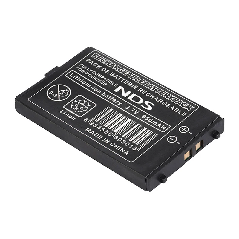 

NTR-003 NTR-001 3.7V 850mah Lithium-ion Replacement Battery for Nintendo NDS Gaming Console Batteries with Repair Tool