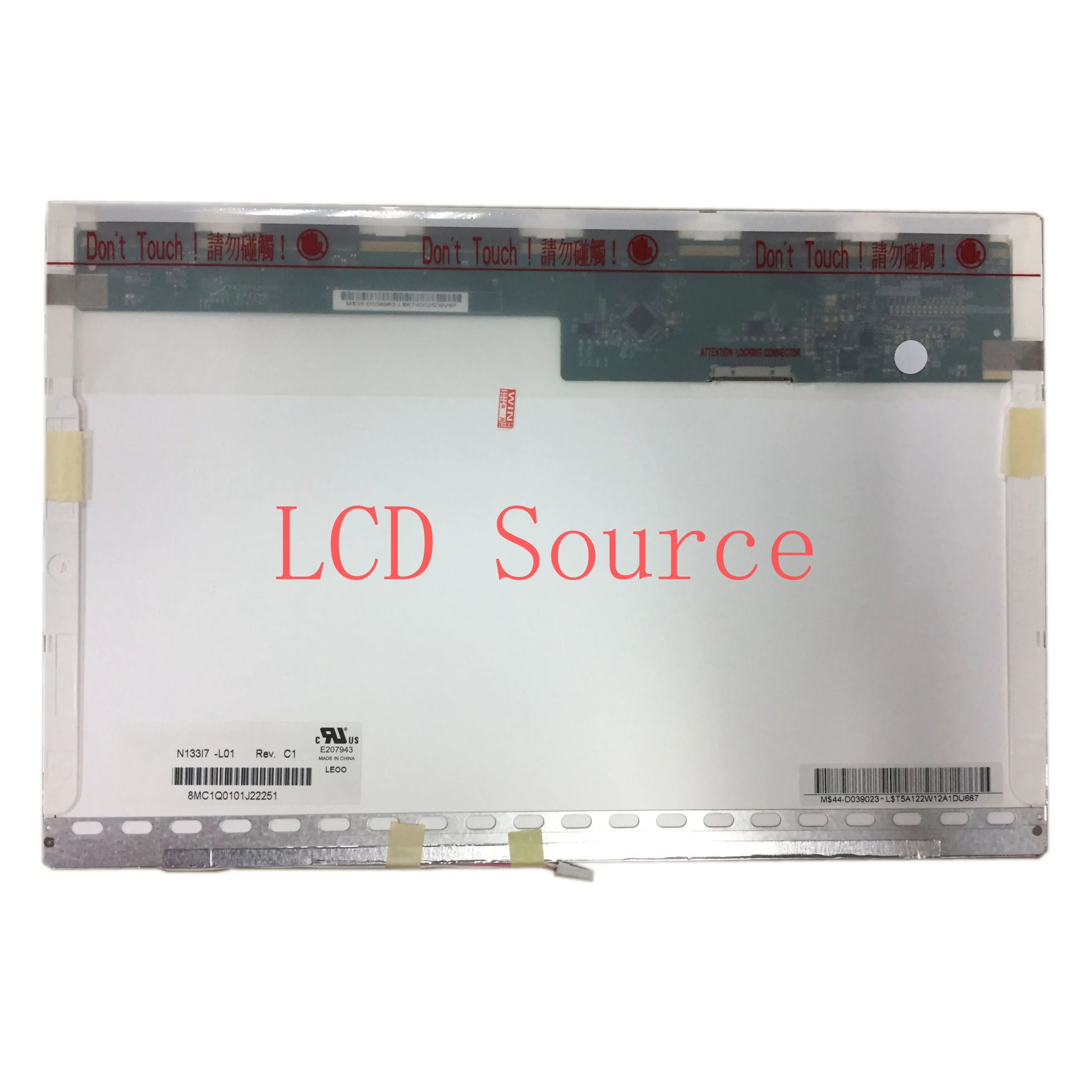 N133I7-L01 fit LP133WX1 TLA1 TLN3 20 PIN N133I1-L01 LTN133W1-L01 LCD SCREEN