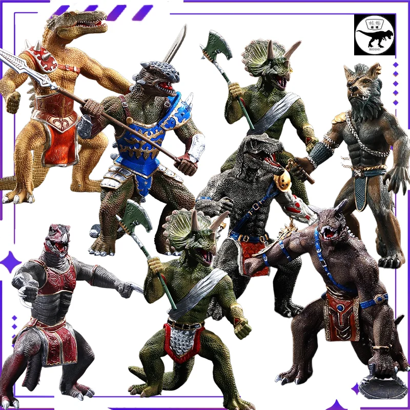 

Lin Changmo Play Original Dinosaur Tyrannosaurus Rex Riding Lizard Flying Dragon Simulation Animal Toy Model Boy's Handmade