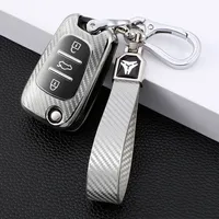 Modern Car Key Case Universal Fit for Beijing Hyundai Renault IX35 Langdong Kia K2K5 Lion Run Key Cover Pouch Auto Keys Holder