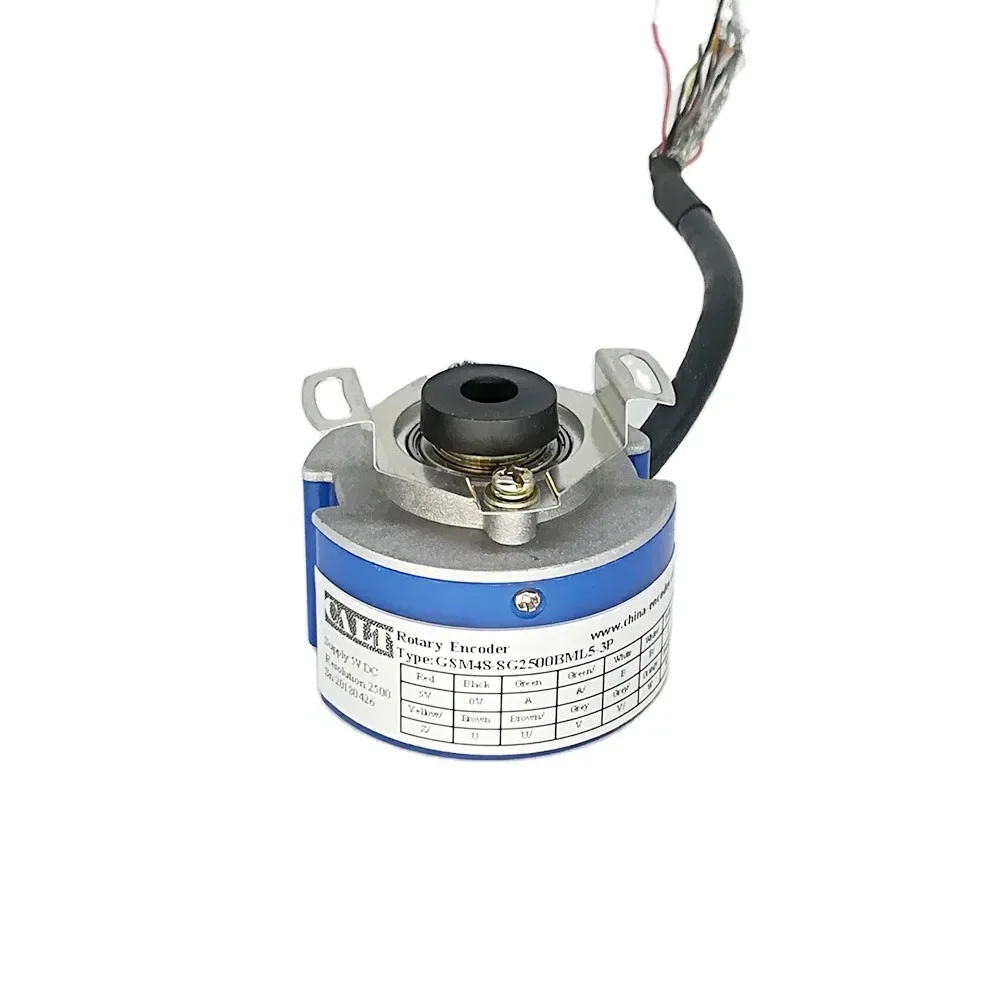 GSM48-8G2500BML5-3P 48mm Incremental Optical Hollow Shaft Encoder with Servo Motor Line Driver Output