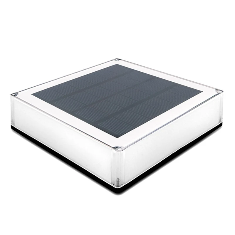 

Solar LED Post Light High Brightness Waterproof Safe Stable Solar Post Lamp for Outdoor Courtyard Garden Three Color Temperature