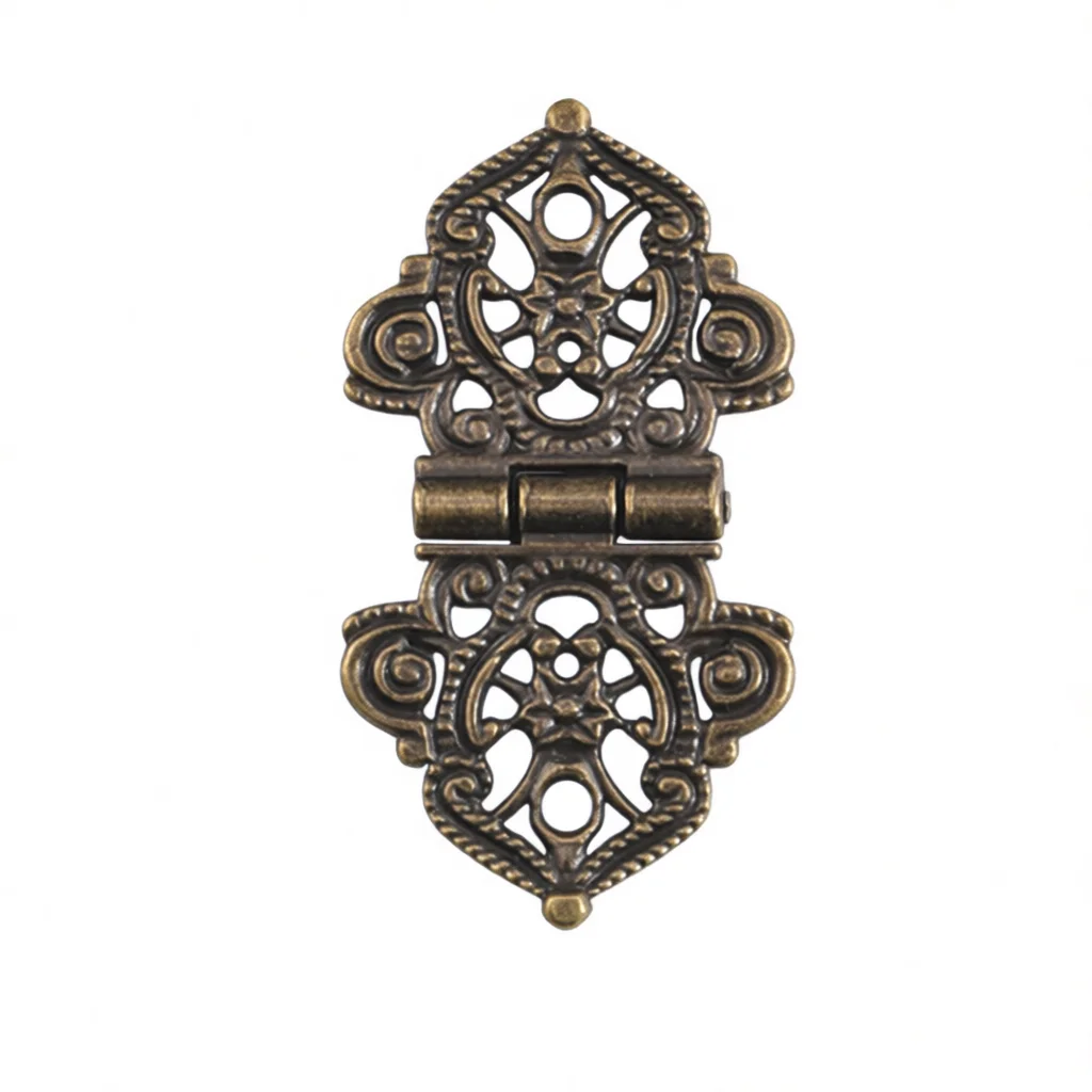 Vintage Style Cabinet Hinge Antique Bronze Zinc Alloy Butt Hinges For Wood Organizer Jewelry Box Craft Furniture Hardware Unit