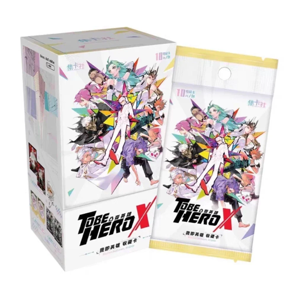 To Be HERO X Card Anime-Kunst-Serie Sammelkarten Hobby-Papierkarten Desktop-Deko Souvenir Geschenk für Sammler