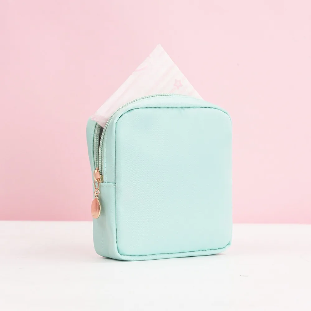 แฟชั่นMulticolorสุขาภิบาลPadกระเป๋าบ้านแบบพกพาPadกระเป๋ากระเป๋าเหรียญ