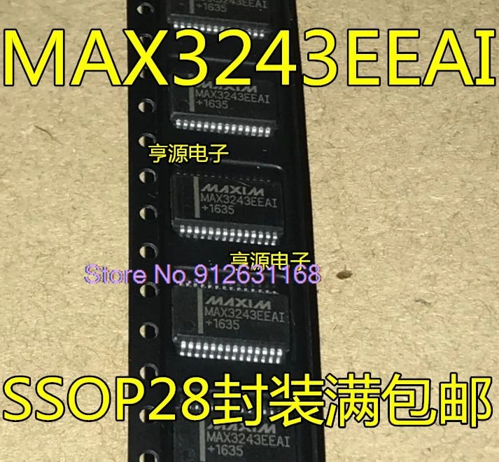 

（10PCS/LOT）MAX3243EEAI+T MAX3243EEAI MAX3243 SSOP-28