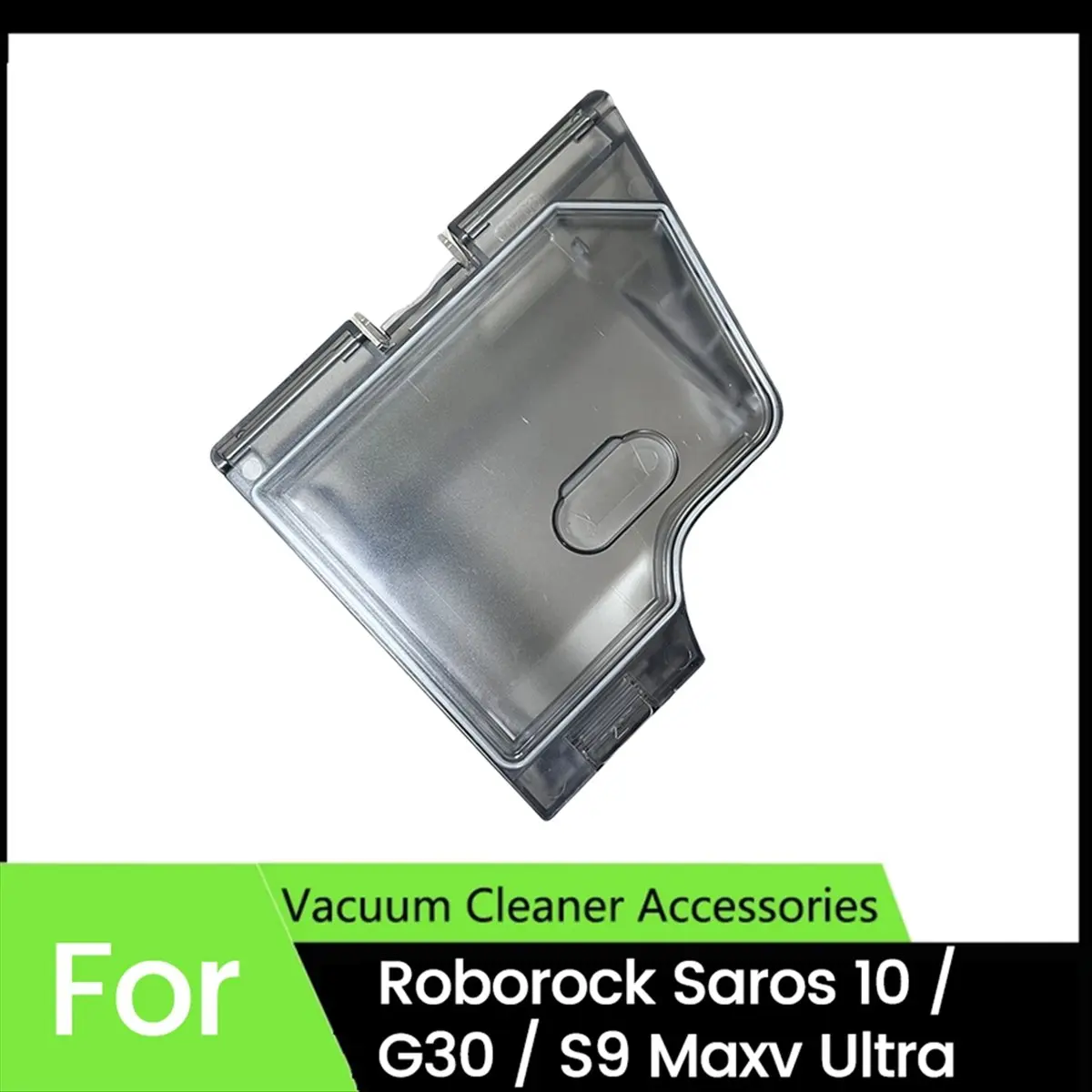 【Newest AT03】Dust Box for Saros 10 / S9 Maxv Ultra Robot Vacuum Cleaner Accessories Replacement Dustbin