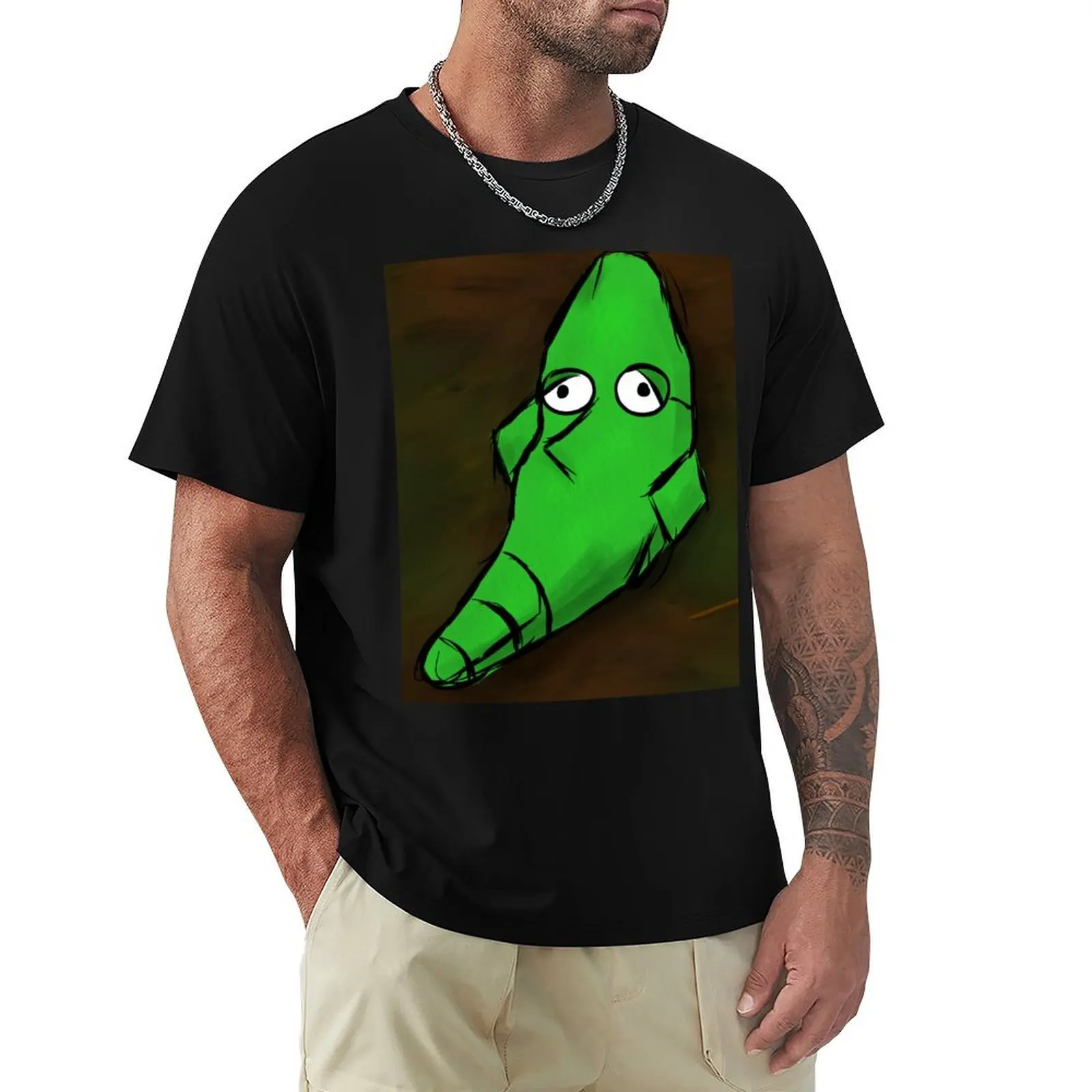 Sad Metapod T-Shirt Durable Work Wear T-Shirt