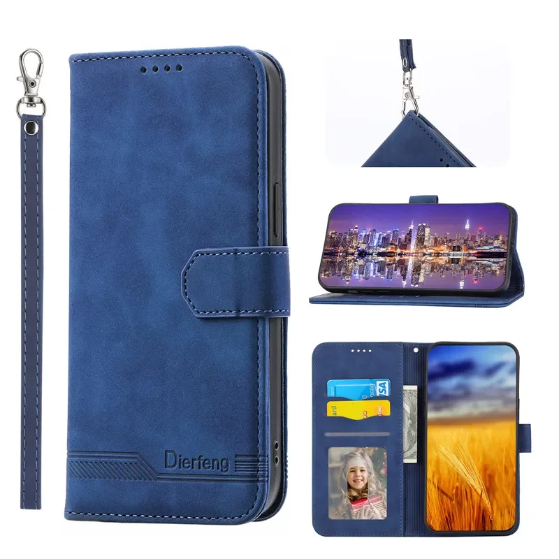 Business Magnetic Leather Case For Samsung Galaxy A36 A26 A56 A16 A15 A05 A25 A35 A55 M35 M55 M15 5G A06 Cases Flip Phone Cover