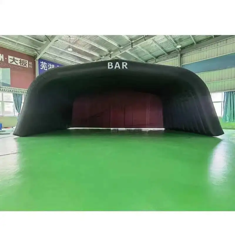 

Bespoke Cover With Big Opening Blow Up Iatable Stage Roof Outdoor Event Tent Dj Backdrop Props