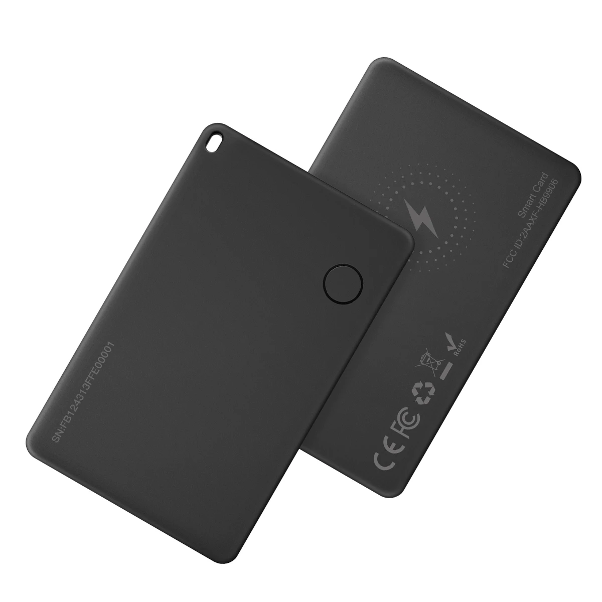 2 قطعة تطبيق تعقب لمكافحة الضياع تتبع في الوقت الحقيقي للتحكم عن بعد بطاقة ذكية مقاومة للماء #6