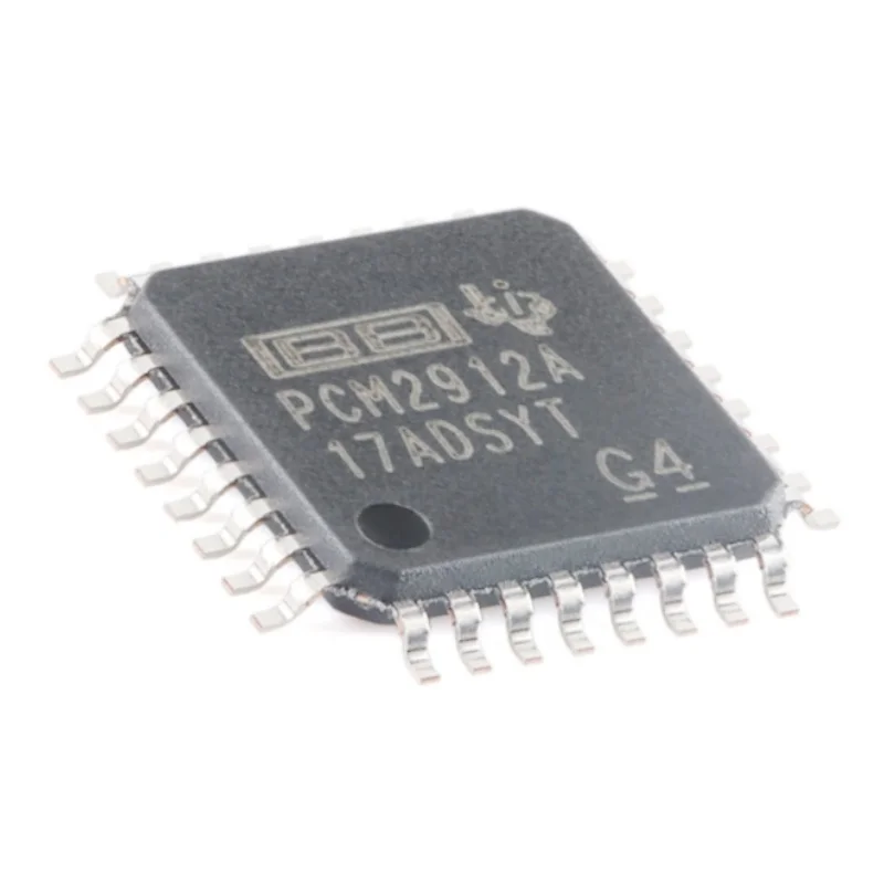 Codec Audio PCM2912APJTR PCM2912A TQFP-32 Asli Baru dengan Input Mono Antarmuka USB