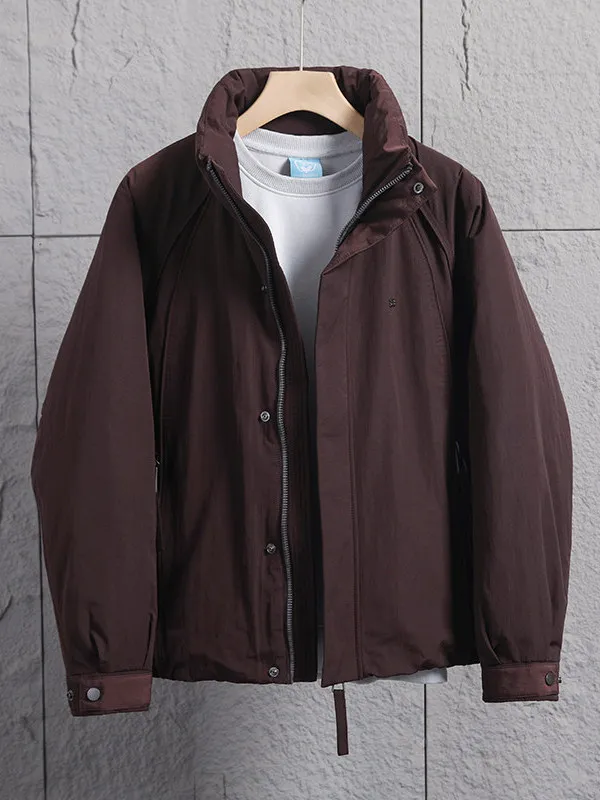 

Высокое качество 90, пуховое зимнее джинсовое мужское рабочее пальто с капюшоном, модное ветрозащитное теплое пальто из полиэстера и нейлона