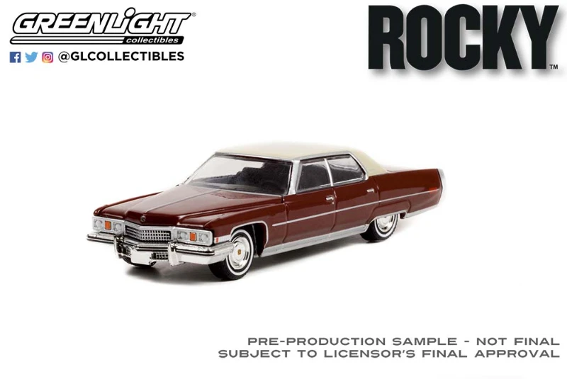 1:64 1973 Cadillac Sedan deville High Simulation Diecast Metal Alloy Model Car Toys For Gift Collection W674