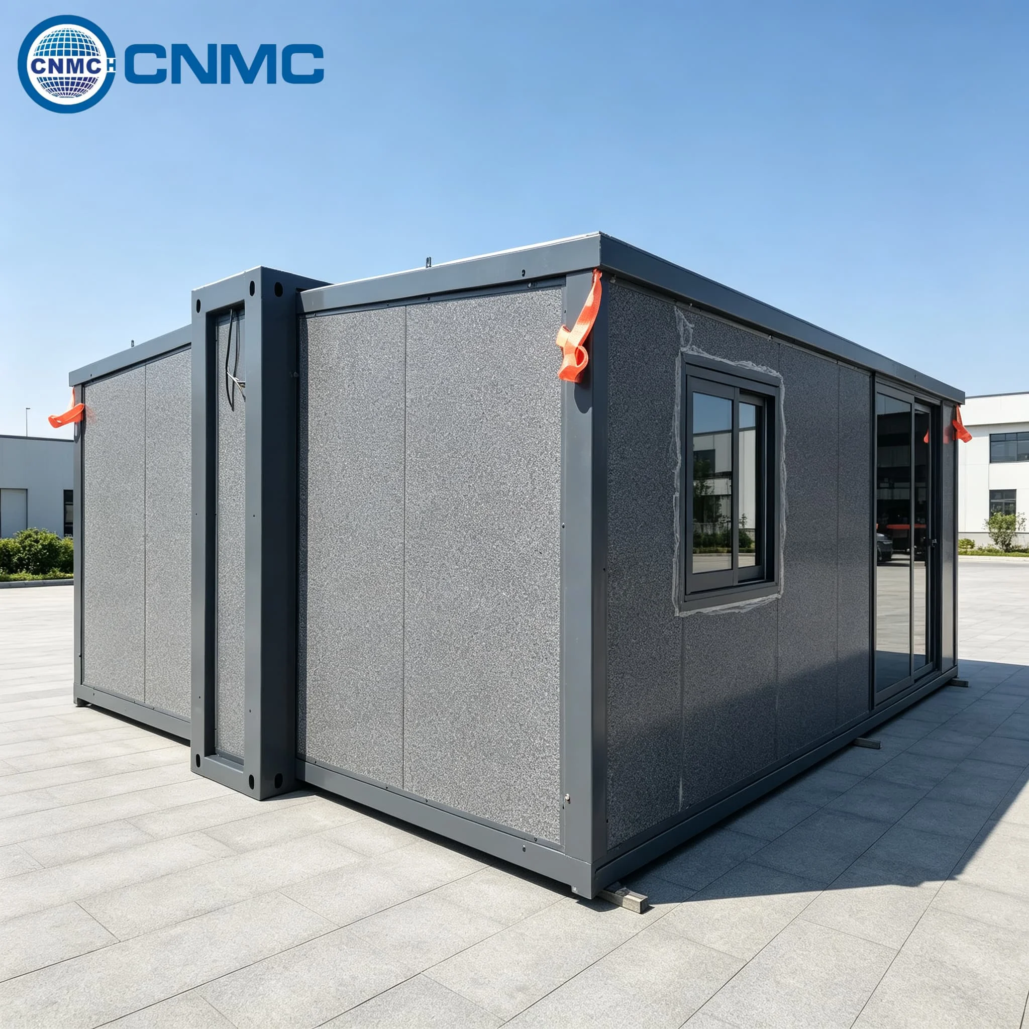 20FT Foldable Expandable Mobile Container House Reliable Steel Frame Sandwich Panel MGO Floor Mining Camp Temporary Housing