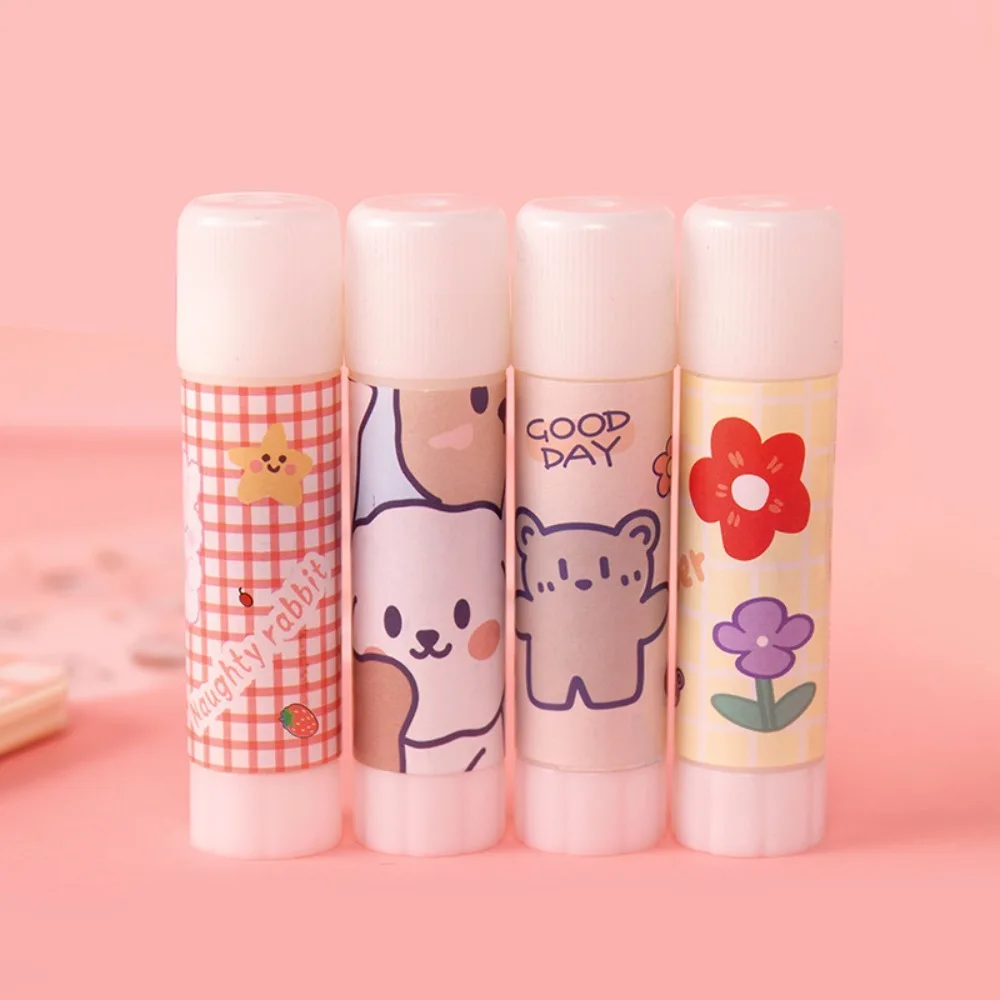 Cute Cartoon Solid Glue Stick Solid PVA Children Art Craft Supplies Office Glue Stick