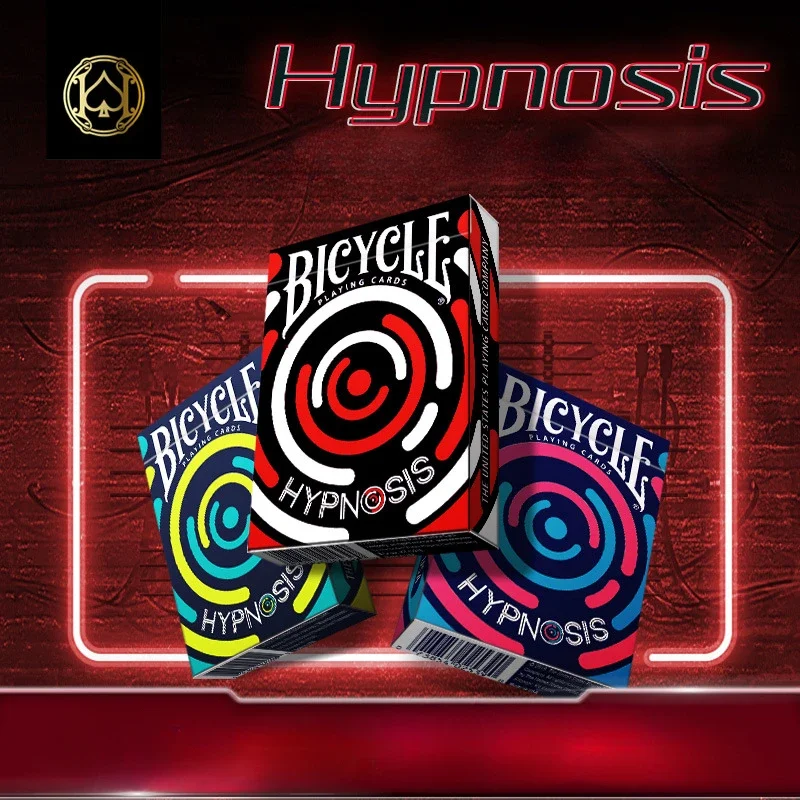 Baraja de póker para juego de cartas de hipnosis en bicicleta, Magia mágica de cerca, accesorios para magos