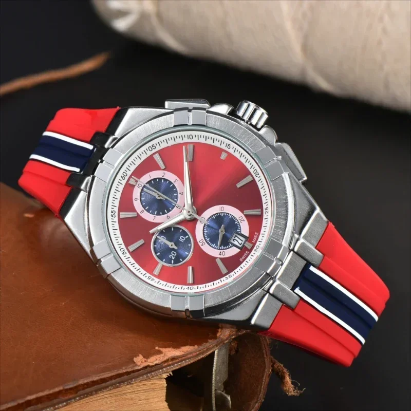 Tendência marca estilo esportivo homem relógios de pulso mecânicos automáticos calendário clássico de alta qualidade negócios casual relógio feminino