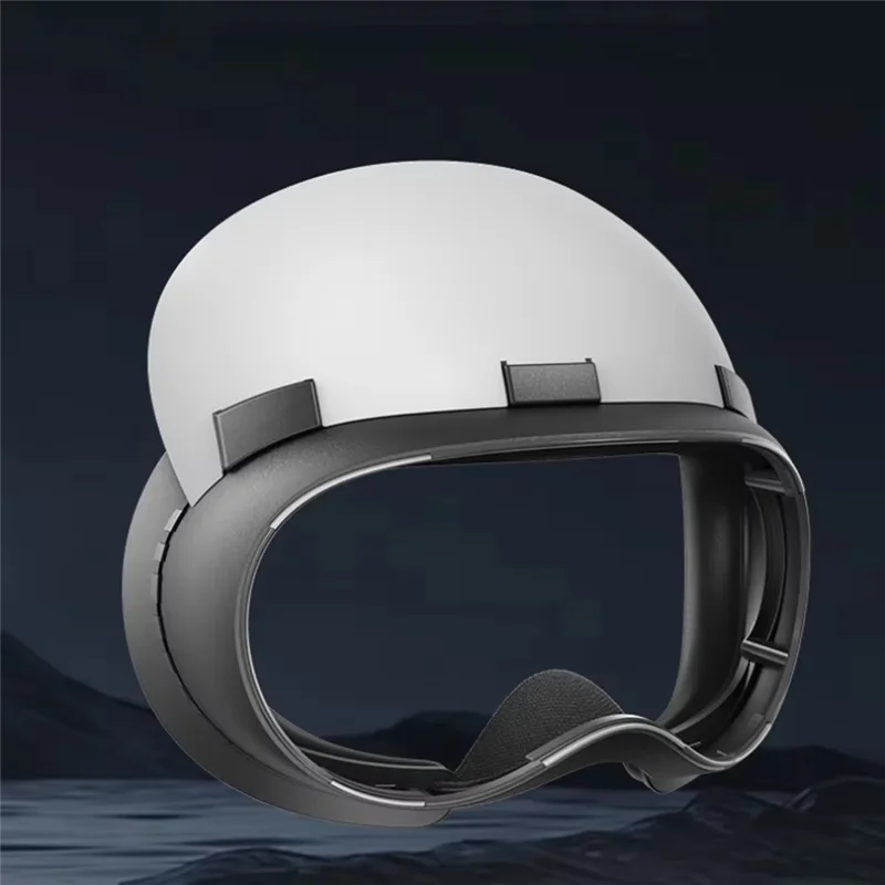 RISE-For Vision Pro VR マスク クイックチェンジ磁気設計 デュアルフォーム人間工学に基づいたヘッドセット 顔のストレスを軽減 簡単なクリーニングマスク