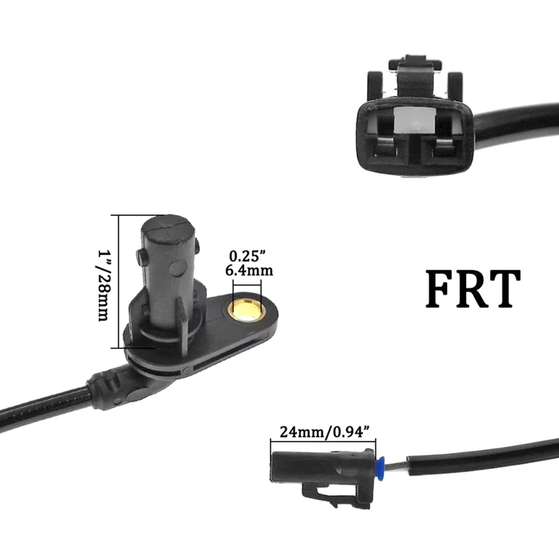 Super Sale Front Rear Wheel Speed ABS Sensor for Hyundai Santa Fe Sport Kia