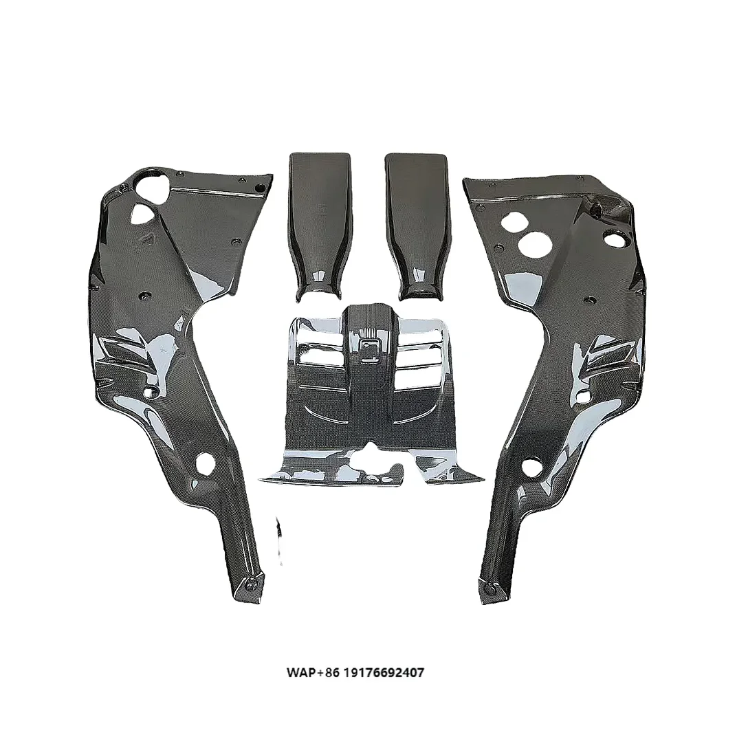 Suitable forFerrari F12 OEM Style Dry Carbon Fiber Engine Hood, Engine Compartment Interior, Engine Cover, Intake Box Cover