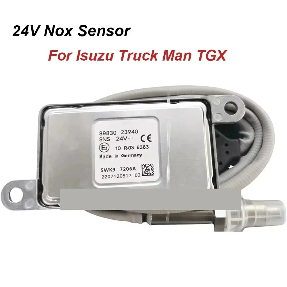 NEW 5WK97206A 5WK97206 8983023940 High Quality NOX Sensor Nitrogen Oxygen Sensor 24V For Isuzu Truck Parts