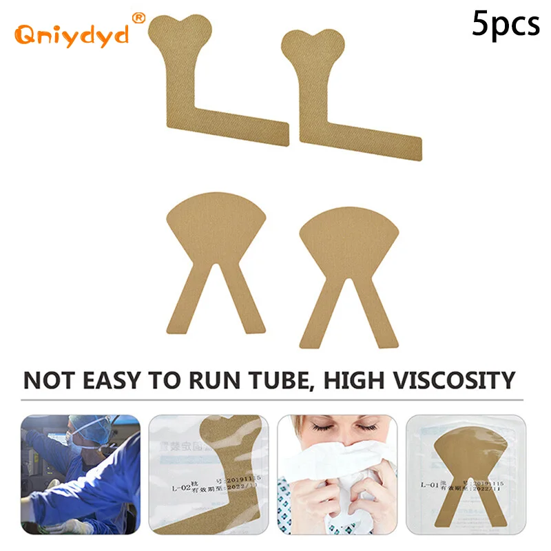 Practical Nasal Feeding Tube Adhesive Tape Sticker Securement Device Nose Bridge Catheter Fixation