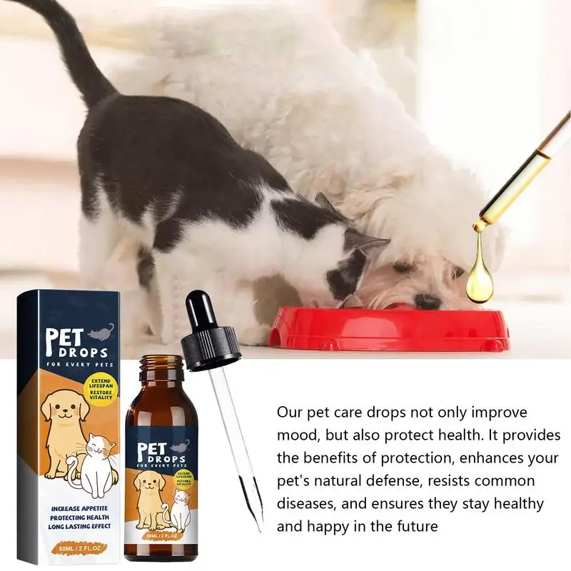 Supplements For Dogs 60ml Dog Skin And Coat Supplement Supplemental Nutrition For Pets Pet Supplies Increase Appetite For Cats