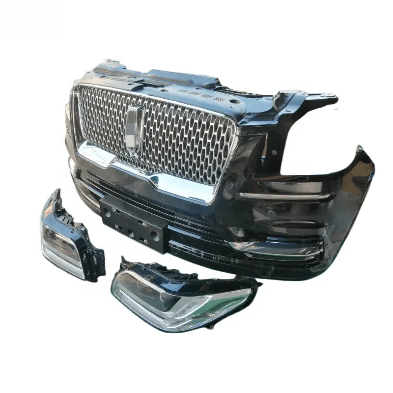 High Quality Car Bumper for Lincoln NAVIGATOR Front Bumper Assembly Headlights Radiator Grille Front Face Assembly Body Kit