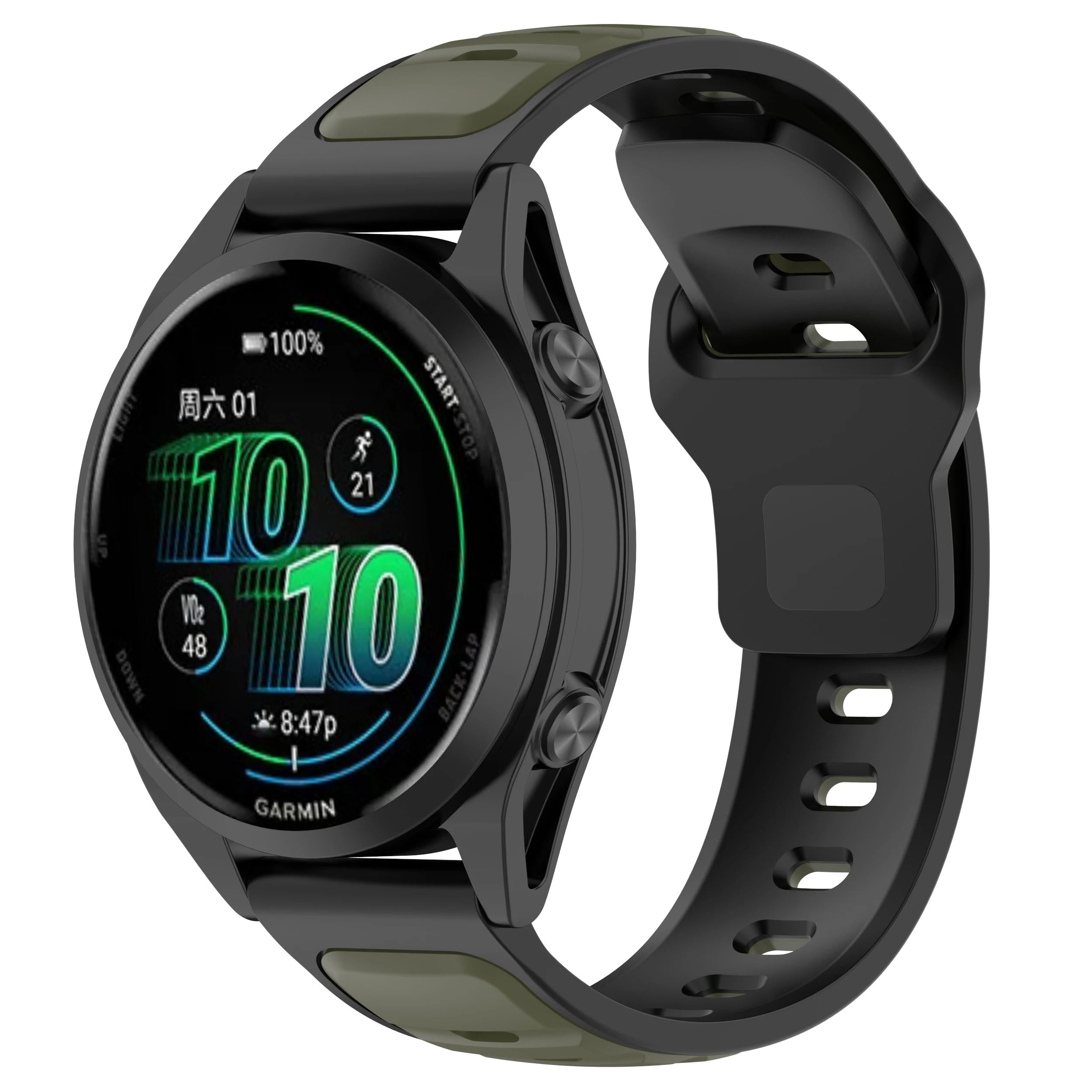 20 22 mm Silikonarmband für Polar Vantage V3 M2/M Grit X Pro Titan Sportarmband für Polar Ignite 3 2 Unite Pacer Band Armband – Detail 21
