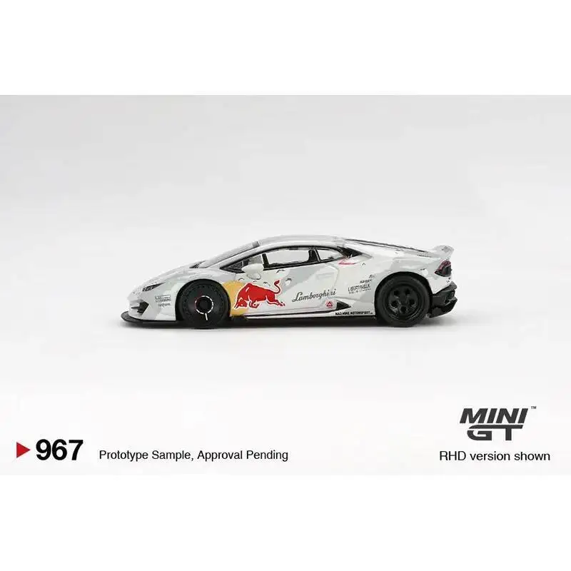 MINIGT 967 In Stock 1:64 LBWK Lamborghini Huracan Mad Mike NIMBUL Diecast Model Collection Toys