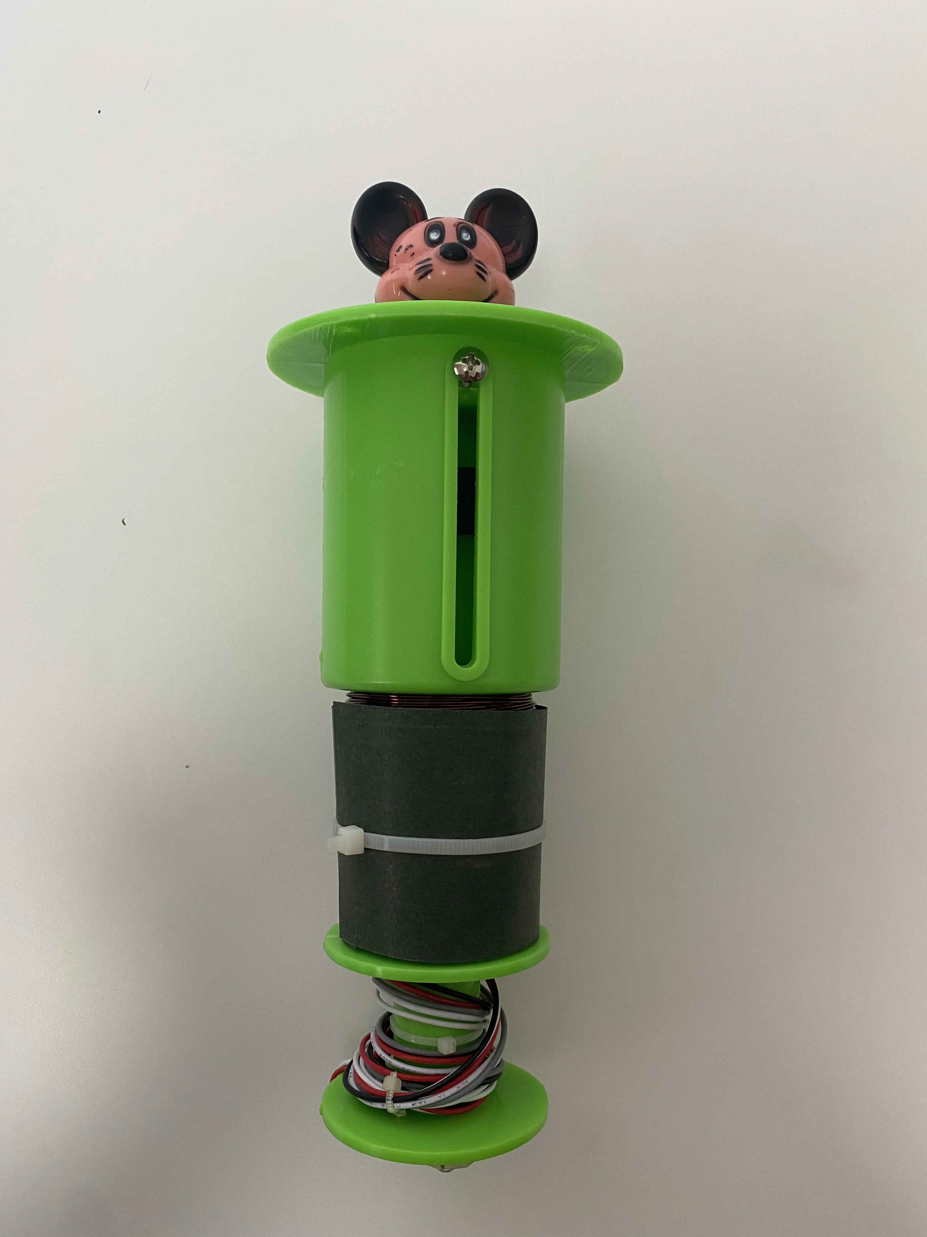 Frog Cylinder Hit Mouse Game Machine for Kids