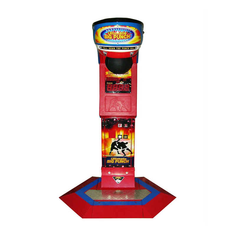 آلة الملاكمة Ultimate Big Punch 3 مع جائزة / آلة تسلية الملاكمة / آلة ألعاب ترفيهية