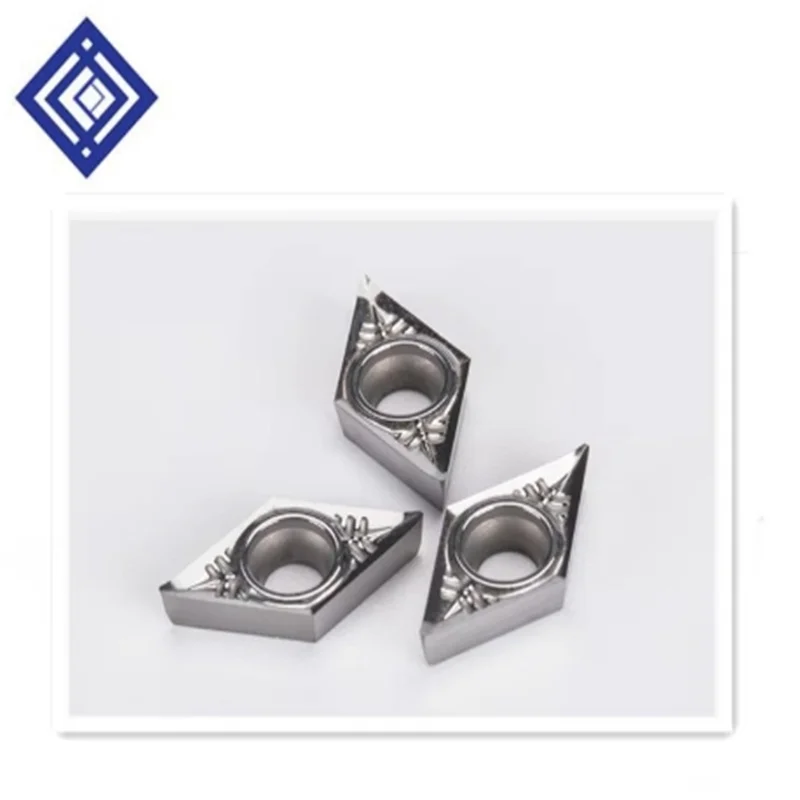 

High quality 10 pcs/lots DCGT070202/070204/11T302/11T304/11T308 AK D01 aluminum CNC carbide inserts blade lathe tools