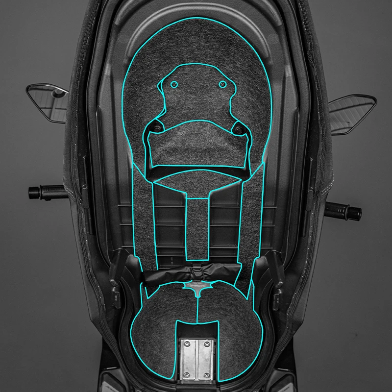Used For YAMAHA XMAX300 Pre-2024 Storage Protection Pad Seat Bucket Tank Cover Box Liner Luggage Motorcycle Accessories